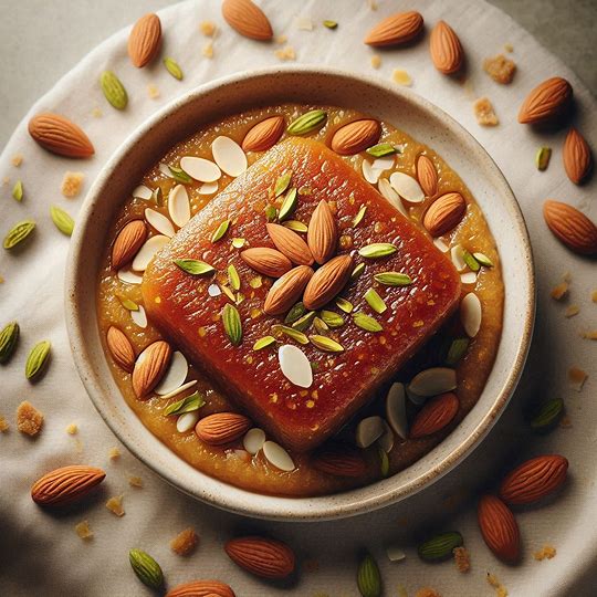 Almond Flour Halwa — dish photo