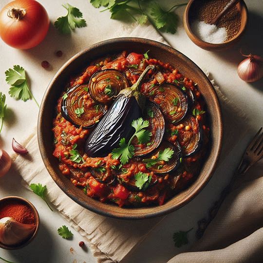 Baingan Bharta — dish photo