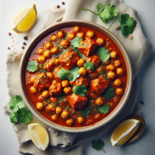 Chicken Chole — dish photo