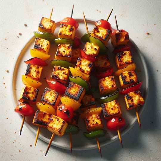 Grilled Paneer Skewers — dish photo