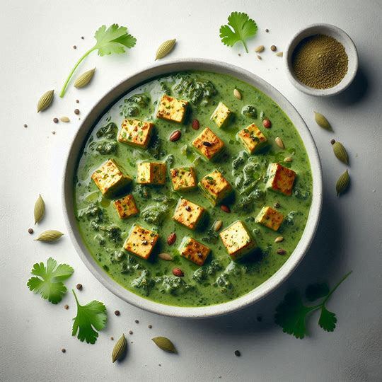 Palak Tofu — dish photo