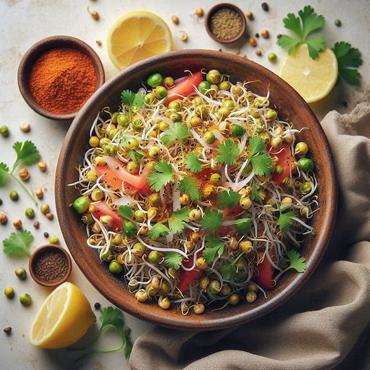 Sprouts Chaat — dish photo